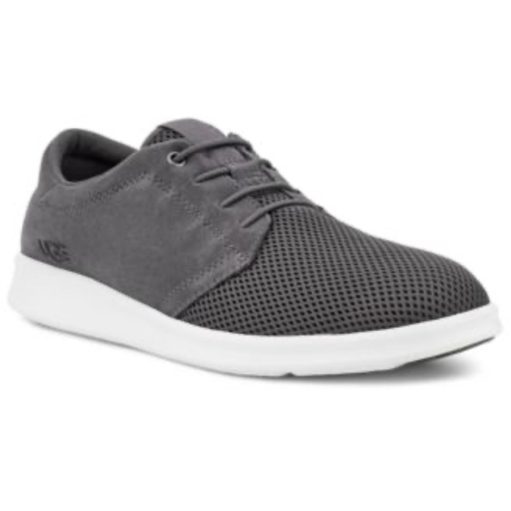 UGG Men's Size 7 Greyson Dark Gray Casual Sneakers Treadlite Comfort Shoe